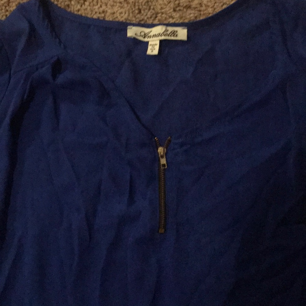 Blue work blouse!